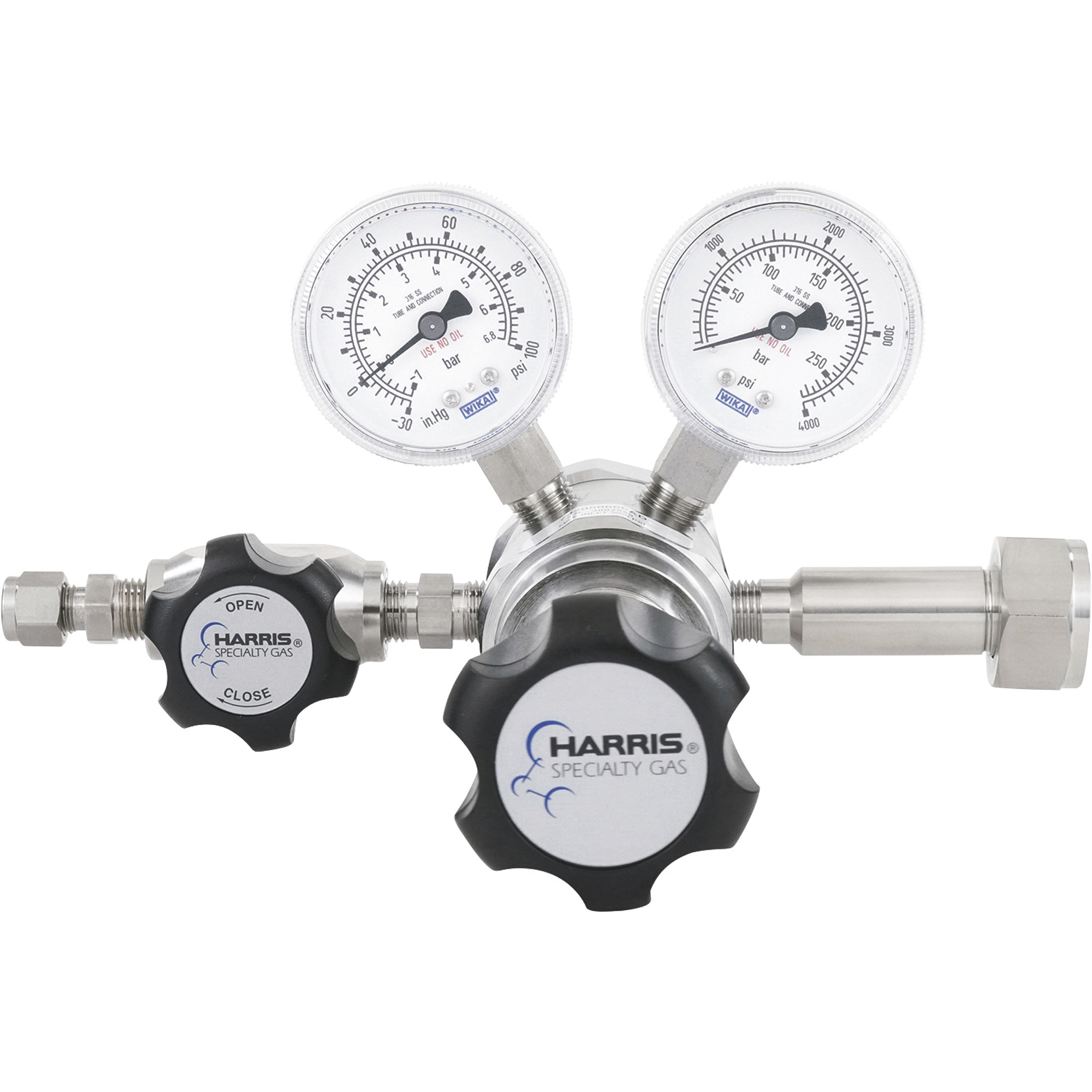 Harris Corrosive Gases Specialty Gas Lab Regulator, CGA 660, TwoStage